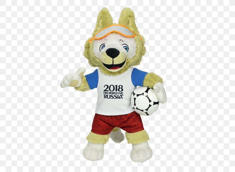 2018 World Cup Sochi 2017 FIFA Confederations Cup Zabivaka Stuffed Animals & Cuddly Toys, PNG, 600x600px, Watercolor, Cartoon, Flower, Frame, Heart Download Free