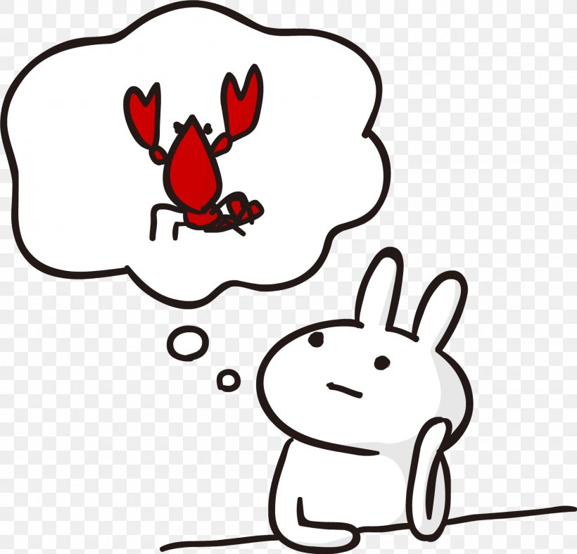 Crayfish Rabbit Clip Art, PNG, 1600x1537px, Watercolor, Cartoon, Flower, Frame, Heart Download Free