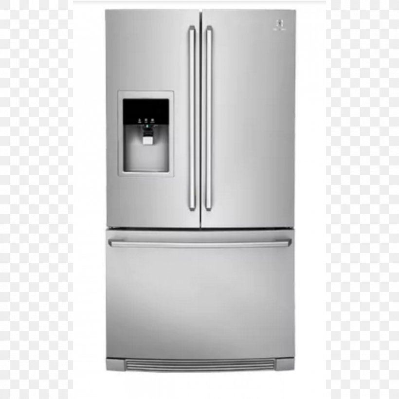 Refrigerator Electrolux Home Appliance Lowe's Shelf, PNG, 1000x1000px, Refrigerator, Door, Electrolux, Freezers, Frigidaire Gallery Fghb2866p Download Free