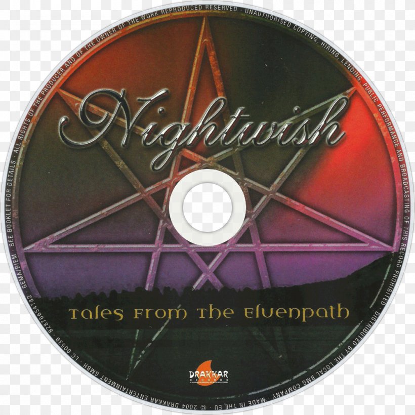 Tales From The Elvenpath Compact Disc Nightwish Album, PNG, 1000x1000px, Compact Disc, Album, Dvd, Nightwish, Online Shop Gigantpl Download Free