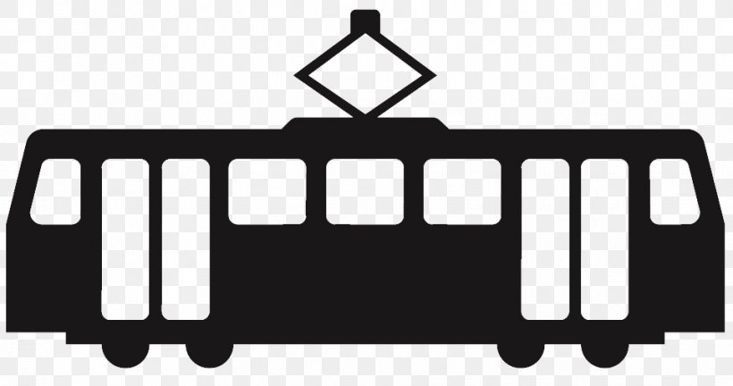 Tram Download Clip Art, PNG, 964x508px, Tram, Attention, Black, Black And White, Brand Download Free