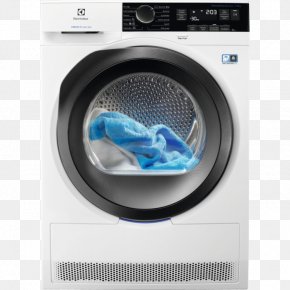 ELECTRO - Clothes Dryer Washing Machines Heat Pump Clothing Electrolux PNG