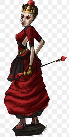 Red Queen - Costume Design Legendary Creature PNG