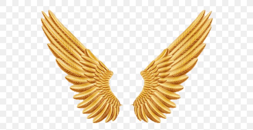 Gold Wing Bird Stock Photography Clip Art, PNG, 609x423px, Gold, Bird, Body Jewelry, Chemical Element, Jewellery Download Free