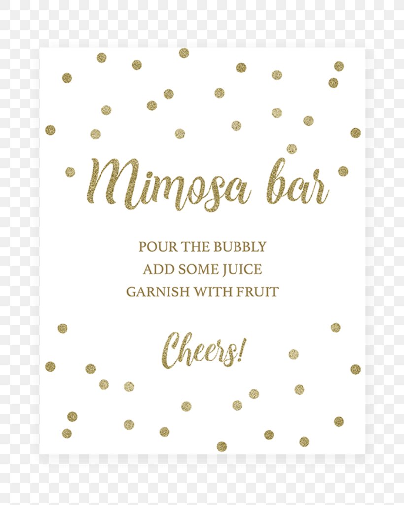 Mimosa Lunch Bar Template Shower, PNG, 819x1024px, Mimosa, Bar, Gift, Invoice, Letter Of Recommendation Download Free