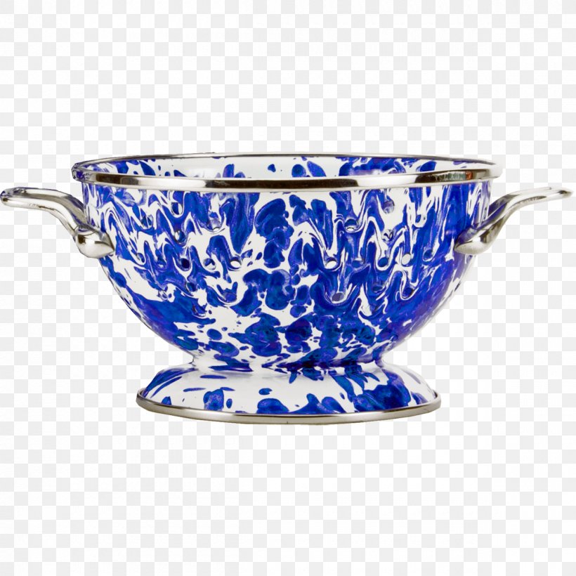 Colander Cobalt Blue Ceramic Sieve Tableware, PNG, 1200x1200px, Colander, Blue, Blue And White Porcelain, Bowl, Ceramic Download Free
