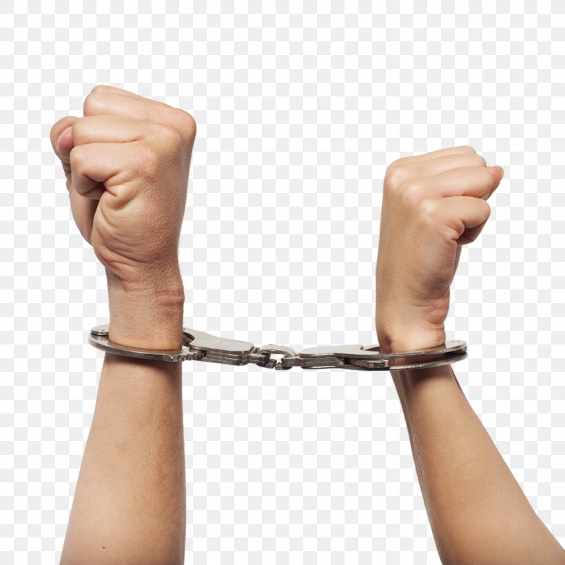 Handcuffs Arm Finger Human Body, PNG, 1024x1024px, Hand, Arm, Arrest, Closeup, Fashion Accessory Download Free