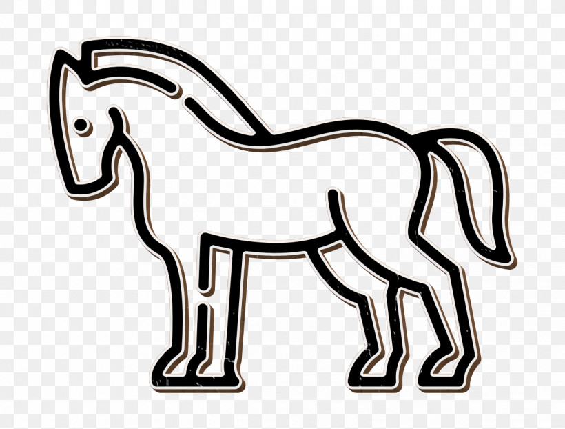 Horse Icon In The Zoo Icon, PNG, 1238x940px, Horse Icon, Animal Figurine, Catlike, Dog, Horse Download Free