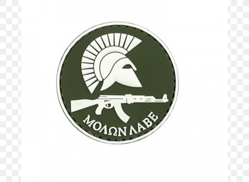 Molon Labe Sparta Airsoft Hook And Loop Fastener Come And Take It, PNG, 800x600px, Molon Labe, Airsoft, Airsoft Guns, Ancient Greek, Badge Download Free