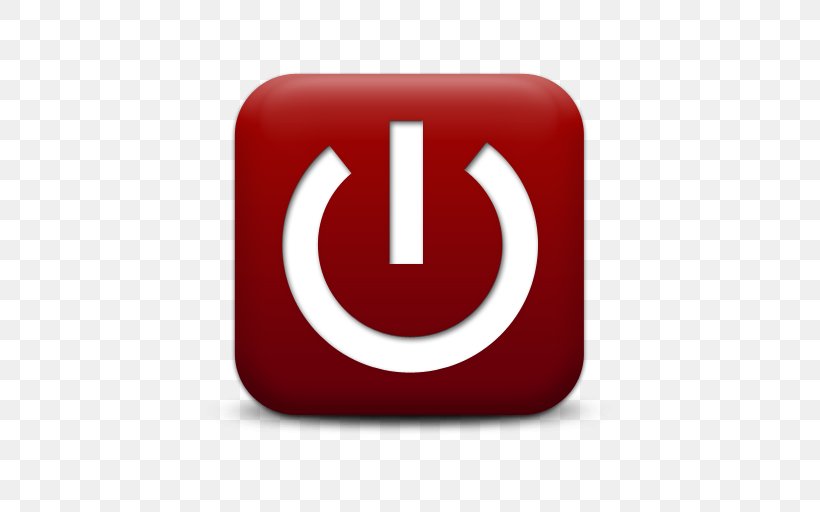 Power Symbol Shutdown, PNG, 512x512px, Power Symbol, Brand, Command, Computer, Computer Program Download Free