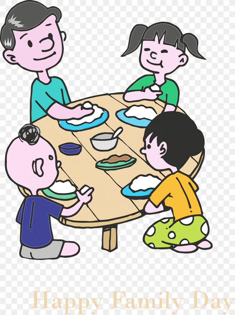 Cartoon People Social Group Sharing Male, PNG, 2237x3000px, Family Day, Cartoon, Child, Family, Happy Family Day Download Free