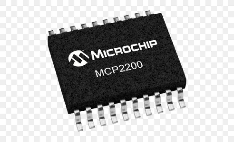 Integrated Circuits & Chips Universal Asynchronous Receiver-transmitter Microchip Technology PIC Microcontroller, PNG, 500x500px, Integrated Circuits Chips, Atmel Avr, Circuit Component, Digital Potentiometer, Eeprom Download Free
