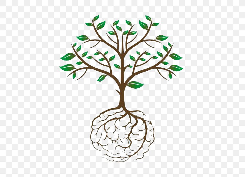 Root Brain Neuron Tree Plant Stem, PNG, 543x591px, Root, Artwork, Brain, Branch, Flower Download Free