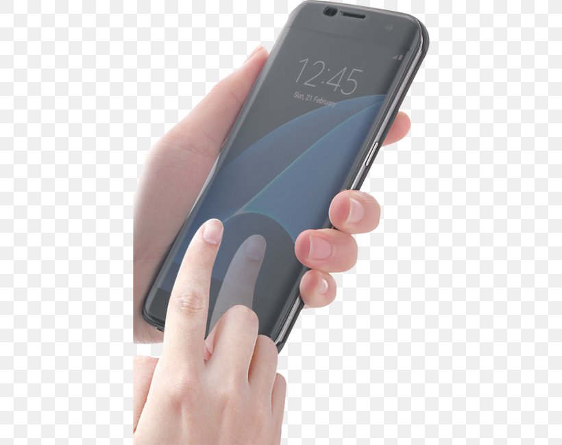 Smartphone Samsung Galaxy S7 BeHello Clear Touch Galaxy S7 Edge IPhone 6S Qd Cellular, PNG, 650x650px, Smartphone, Communication Device, Electronic Device, Finger, Gadget Download Free