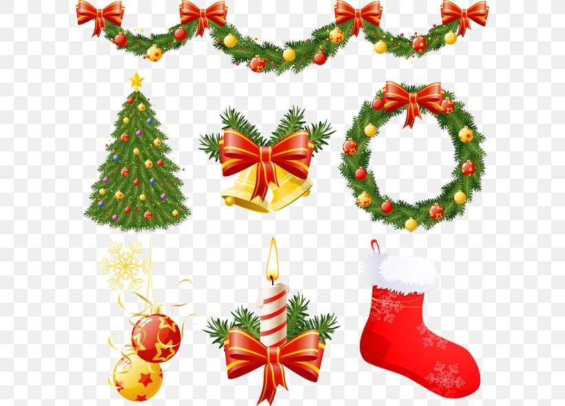 Christmas Decoration Christmas Ornament Clip Art, PNG, 600x590px, Christmas, Candle, Christmas Decoration, Christmas Ornament, Christmas Tree Download Free