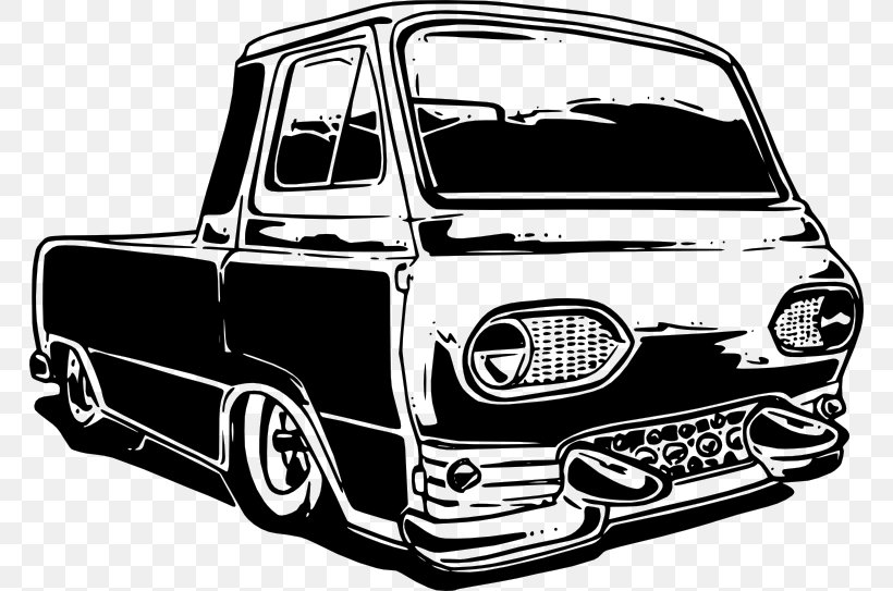 City Car Ford E-Series Ford Motor Company Hot Rod, PNG, 766x543px, City Car, Antique Car, Automotive Design, Automotive Exterior, Black And White Download Free