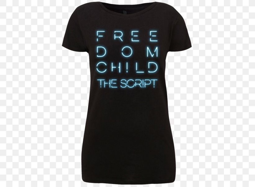 Concert T-shirt Freedom Child Hoodie The Script, PNG, 600x600px, Tshirt, Active Shirt, Album, Album Cover, Brand Download Free