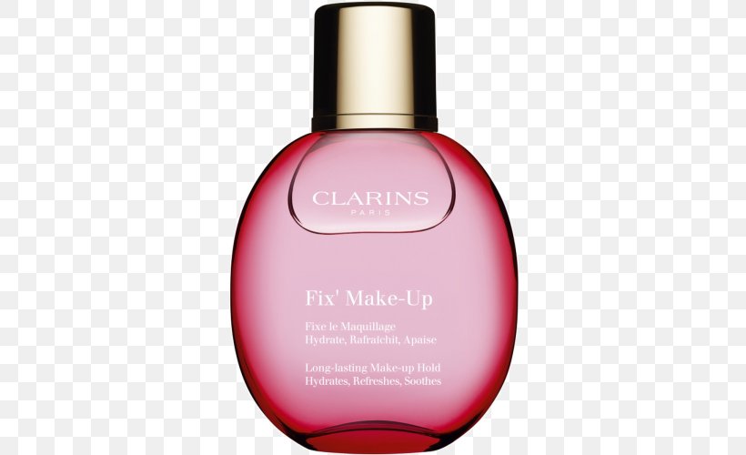 Cosmetics Clarins Fix Make-Up Setting Spray Lip Balm, PNG, 500x500px, Cosmetics, Beauty, Clarins, Eye Shadow, Face Download Free
