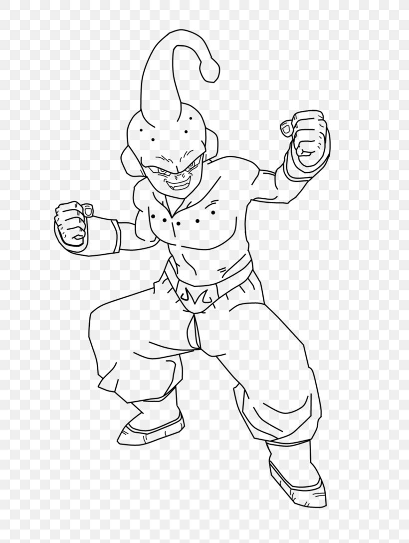 Majin Buu Goku Goten Trunks Dragon Ball Xenoverse, PNG, 735x1087px, Majin Buu, Adult, Arm, Art, Artwork Download Free