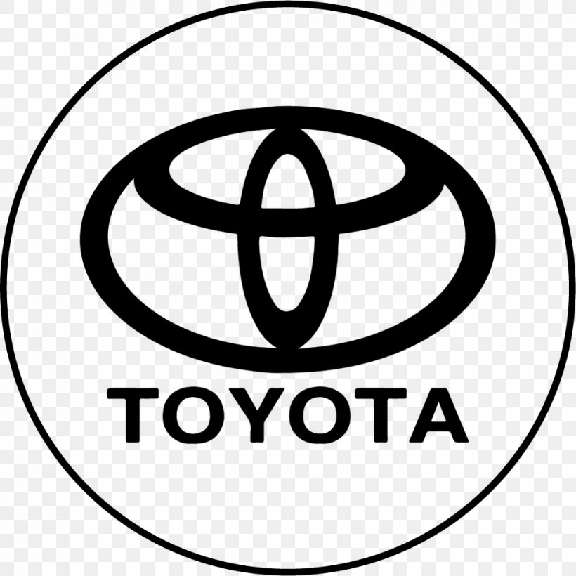 Toyota 86 Car Honda Logo, PNG, 980x981px, Toyota, Area, Black And White, Brand, Car Download Free