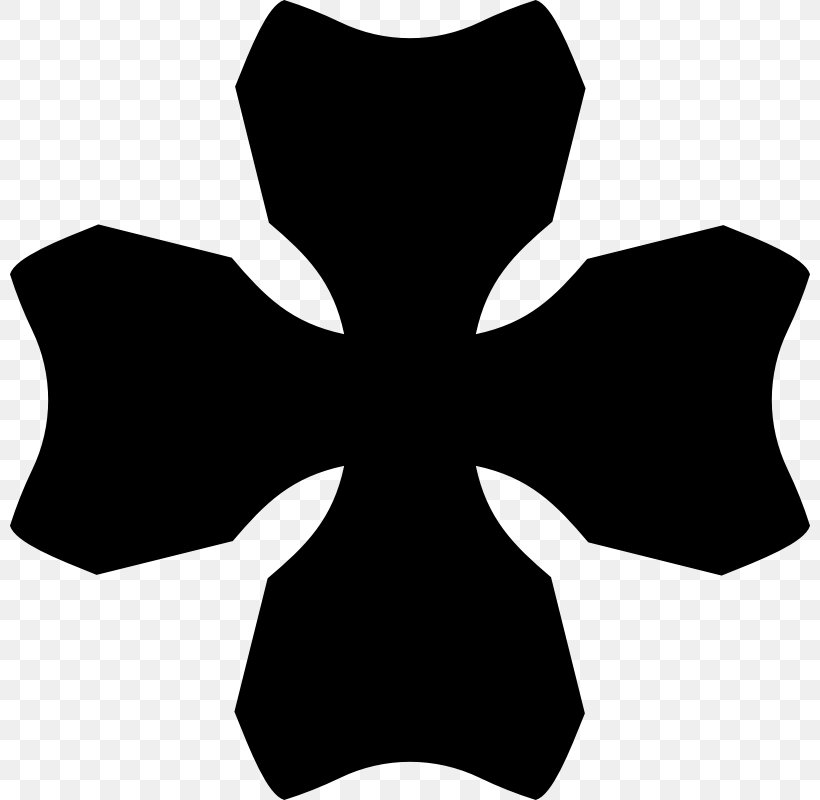 Christian Cross Flag Of Switzerland Crosses In Heraldry Clip Art, PNG, 800x800px, Cross, Black, Black And White, Christian Cross, Crosses In Heraldry Download Free