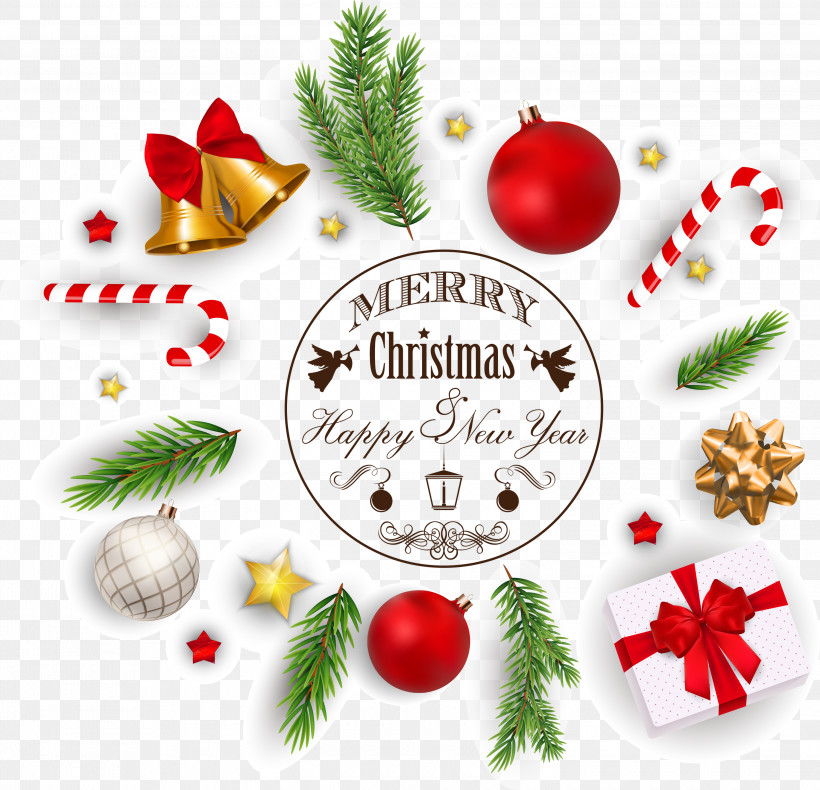 Merry Christmas Happy New Year, PNG, 3000x2892px, Merry Christmas, Christmas Card, Christmas Day, Greeting Card, Happy New Year Download Free