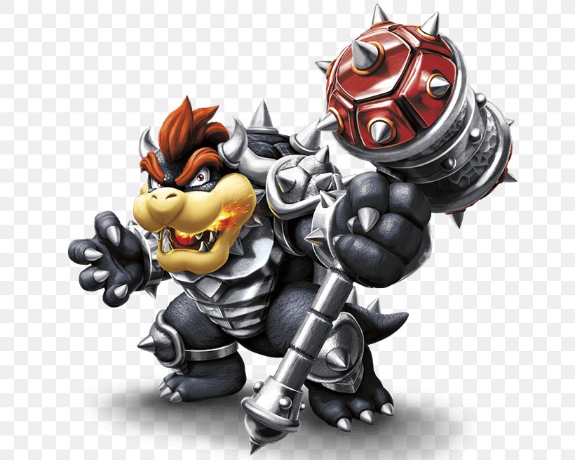 Bowser Donkey Kong Skylanders: SuperChargers Wii Mario, PNG, 719x655px, Bowser, Action Figure, Amiibo, Arcade Game, Donkey Kong Download Free