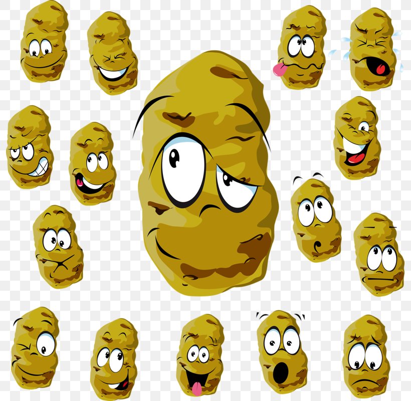 Vegetable Cartoon Potato Royalty-free, PNG, 795x800px, Vegetable, Cartoon, Emoticon, Fruit, Photography Download Free