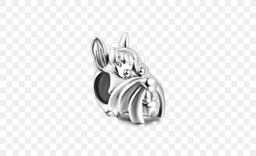 Dog Silver Material Canidae, PNG, 500x500px, Dog, Black And White, Body Jewellery, Body Jewelry, Canidae Download Free