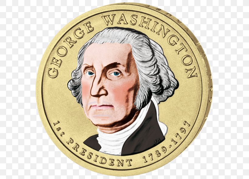 George Washington United States Dollar Dollar Coin Presidential $1 Coin Program, PNG, 600x592px, George Washington, Circulation, Coin, Coin Collecting, Currency Download Free