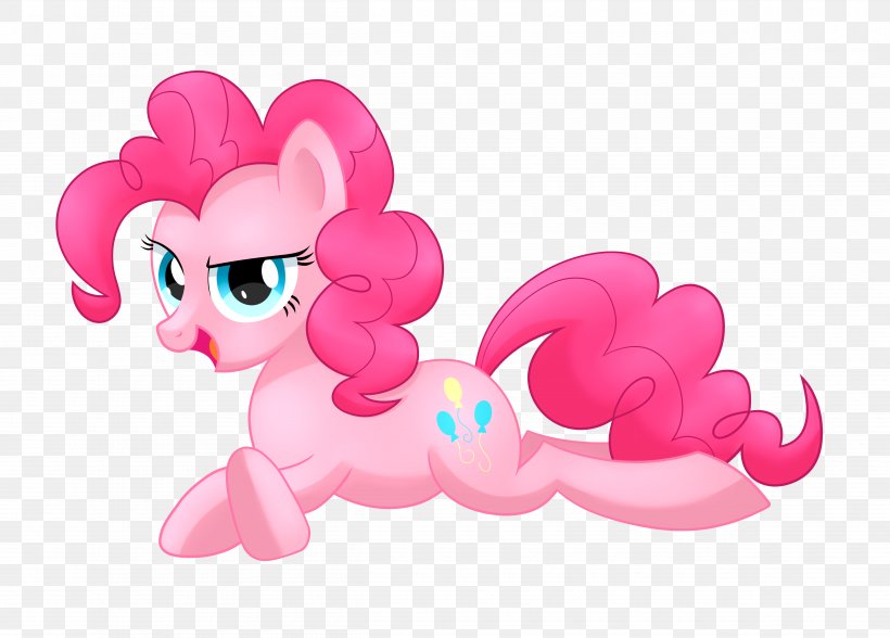 Pony Pinkie Pie Horse Character Drawing, PNG, 5000x3587px, Pony, Animal Figure, Cartoon, Character, Deviantart Download Free