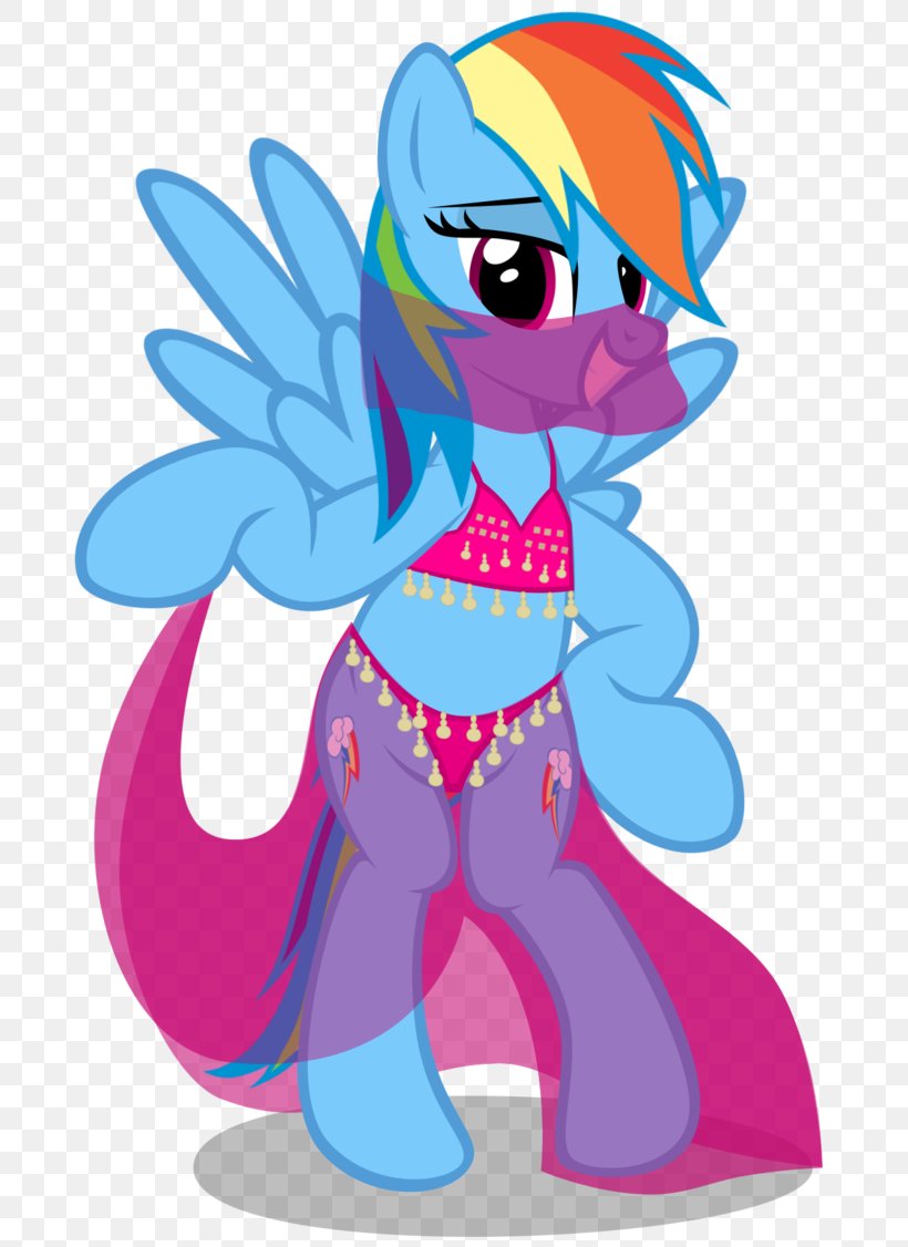 Rainbow Dash Twilight Sparkle Pony Rarity Belly Dance, PNG, 710x1126px, Rainbow Dash, Animal Figure, Art, Belly Dance, Cartoon Download Free