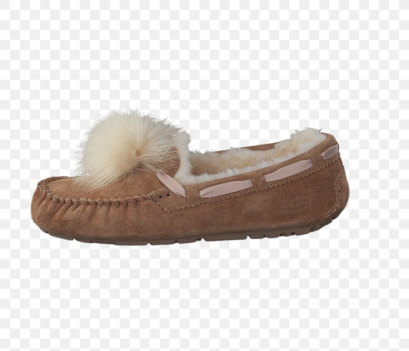 Slipper UGG Women's Dakota Pom Pom Ugg Boots Shoe, PNG, 705x705px, Slipper, Beige, Boot, Brown, Footwear Download Free