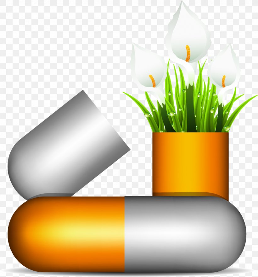 Vector Painted Capsules, PNG, 975x1050px, Environmental Protection, Cylinder, Diagram, Flowerpot, Grass Download Free