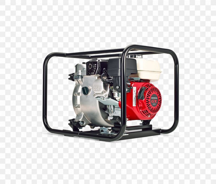 Honda Pump Electric Generator Motorcycle Engine-generator, PNG, 2000x1700px, Honda, Allterrain Vehicle, Cultivator, Electric Generator, Enginegenerator Download Free