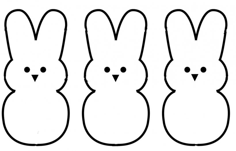 marshmallow peeps coloring pages