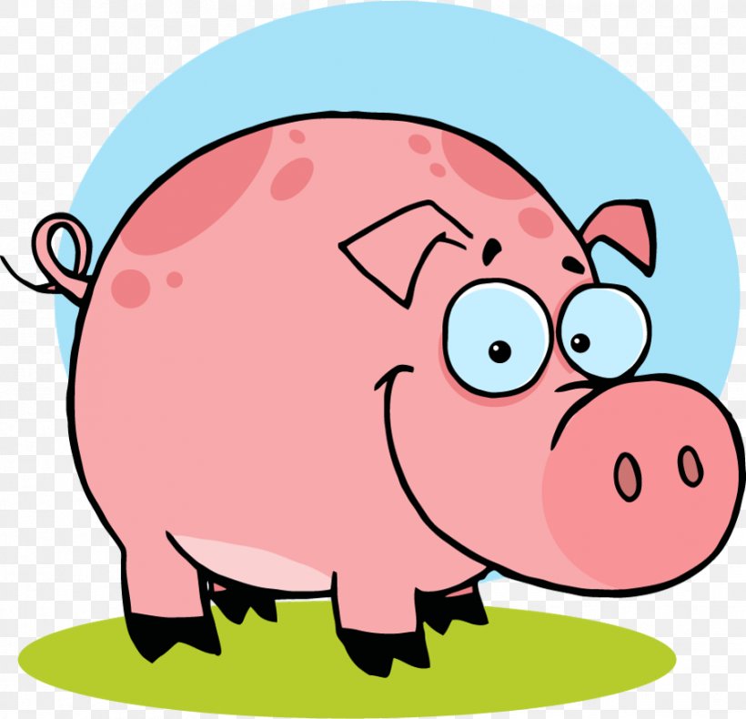 Pig Royalty-free Clip Art, PNG, 906x873px, Pig, Animal Figure, Animation, Area, Artwork Download Free