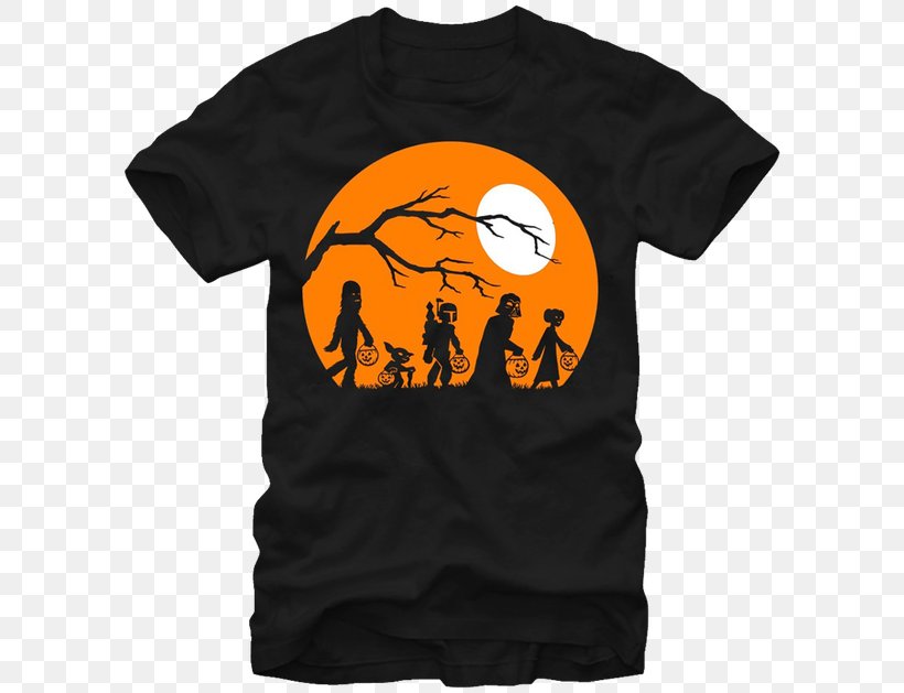 T-shirt Anakin Skywalker Halloween Star Wars Trick-or-treating, PNG, 600x629px, Tshirt, Active Shirt, Anakin Skywalker, Black, Brand Download Free