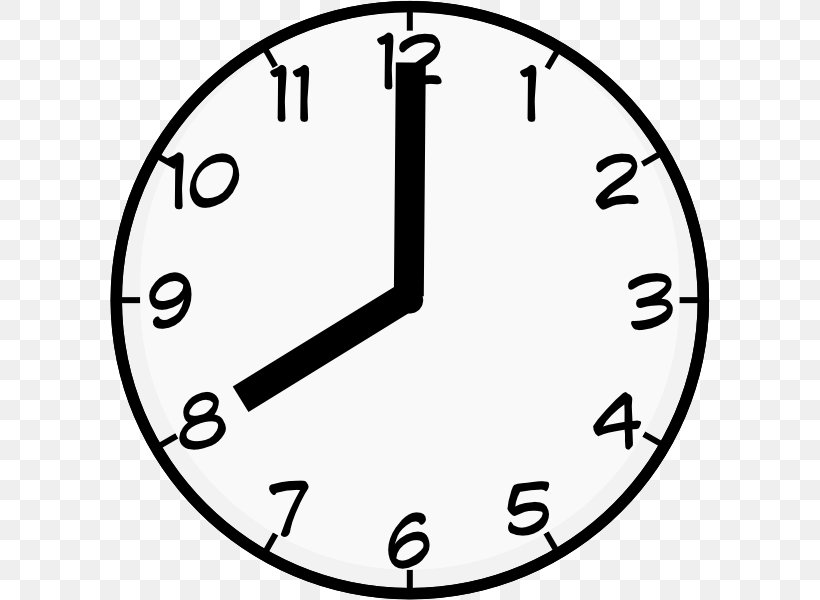 Alarm Clocks Digital Clock Clip Art, PNG, 600x600px, 12hour Clock, Alarm Clocks, Area, Black And White, Blog Download Free