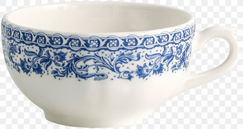 Coffee Cup Rouen Teacup Saucer, PNG, 869x463px, Coffee Cup, Blue, Blue And White Porcelain, Ceramic, Cup Download Free