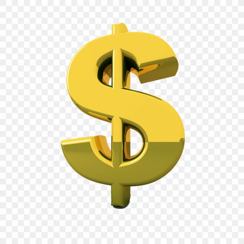 Dollar Sign United States Dollar Clip Art Money, PNG, 1000x1000px, Dollar Sign, Australian Dollar, Currency, Currency Symbol, Dollar Download Free