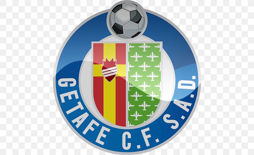 Getafe CF B La Liga Deportivo Alavés, PNG, 500x500px, Getafe Cf, Ball, Emblem, Football, Getafe Download Free