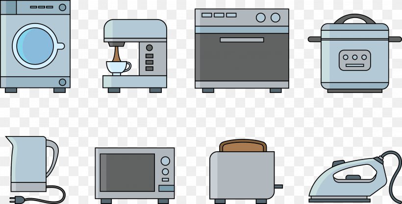 Home Appliance Microwave Oven Icon, PNG, 2727x1388px, Home Appliance, Clothes Iron, Electricity, Electronic Component, Electronics Download Free