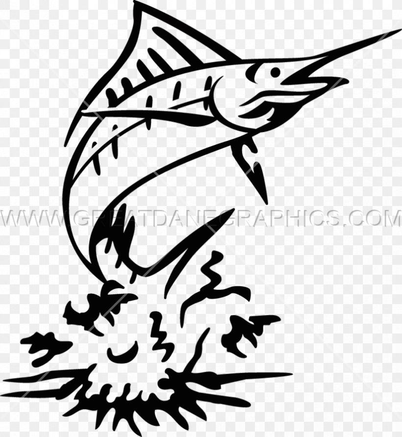 Clip Art Vector Graphics Atlantic Blue Marlin Marlin Fishing, PNG, 825x897px, Marlin, Artwork, Atlantic Blue Marlin, Beak, Bird Download Free