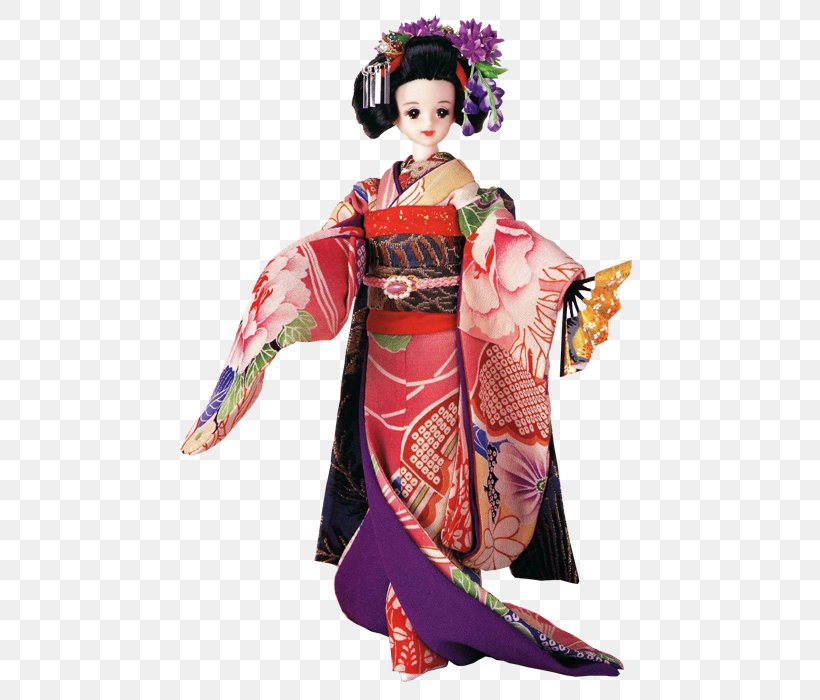 Kimono Doll Licca-chan Jenny Barbie, PNG, 479x700px, Watercolor, Cartoon, Flower, Frame, Heart Download Free