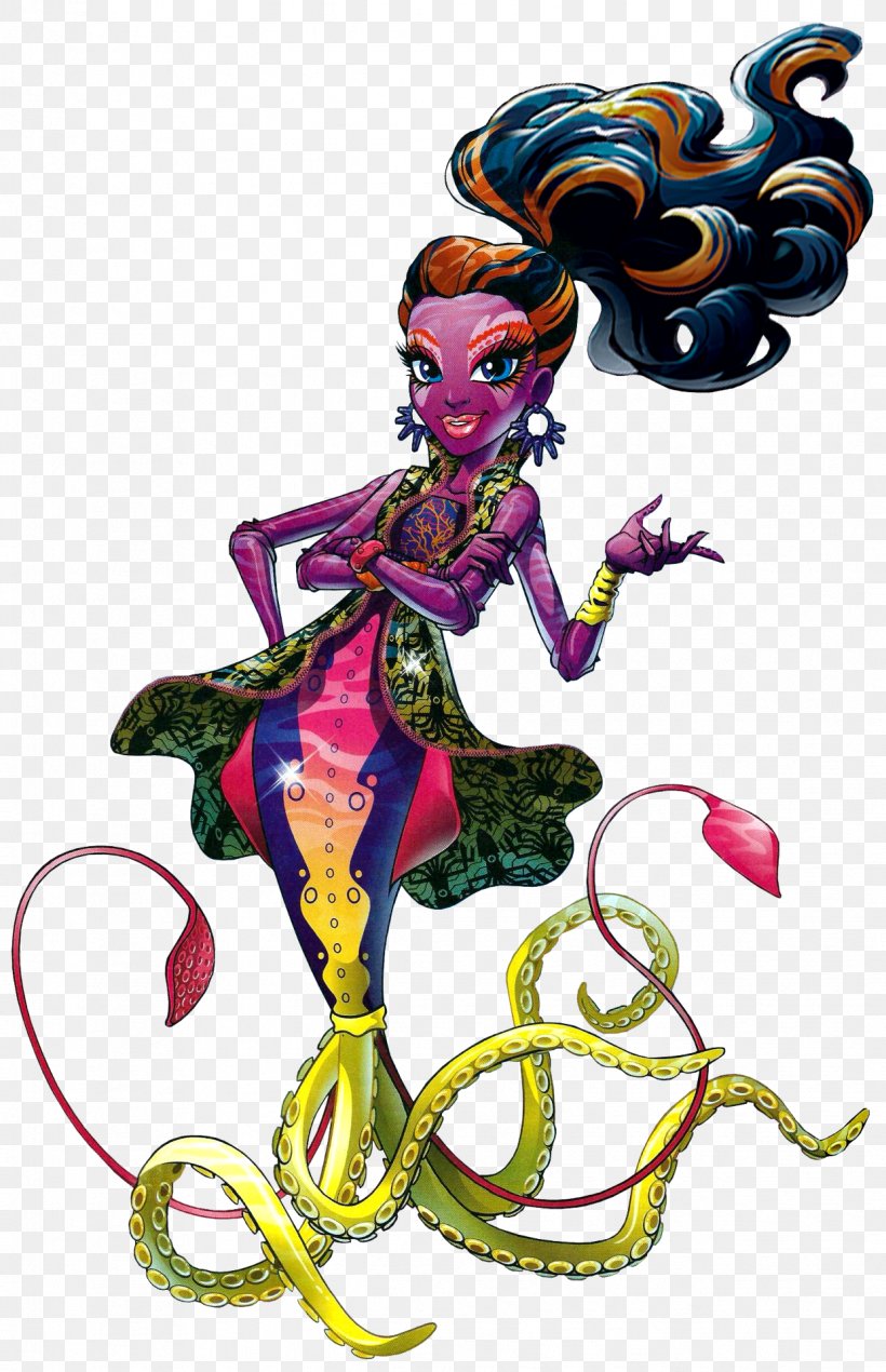 Monster High Great Scarrier Reef Down Under Ghouls Posea Reef Frankie Stein, PNG, 1239x1920px, Monster High, Art, Clawdeen Wolf, Costume Design, Doll Download Free