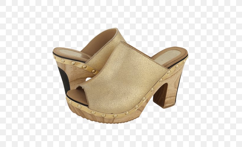 Clog Slide Sandal Shoe Khaki, PNG, 500x500px, Clog, Beige, Footwear, Khaki, Outdoor Shoe Download Free