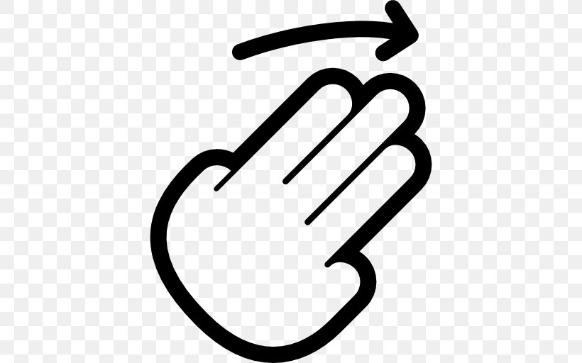Finger White Line Clip Art, PNG, 512x512px, Finger, Area, Black And White, Hand, Line Art Download Free