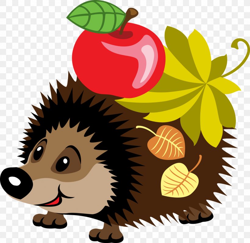 Hedgehog Clip Art, PNG, 1600x1555px, Hedgehog, Carnivoran, Cartoon, Diagram, Flowering Plant Download Free