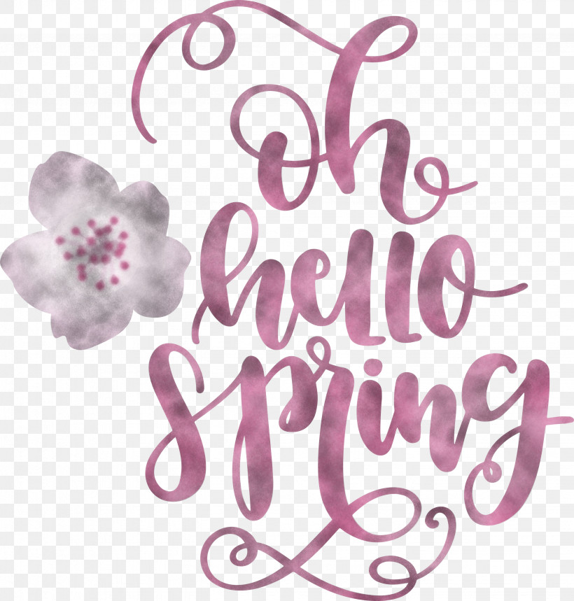 Hello Spring Oh Hello Spring Spring, PNG, 2861x3000px, Hello Spring, Calligraphy, Drawing, Floral Design, Flower Download Free